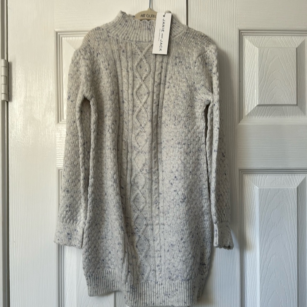NWT- Janie and Jack Toddler long sleeve dress - 4T